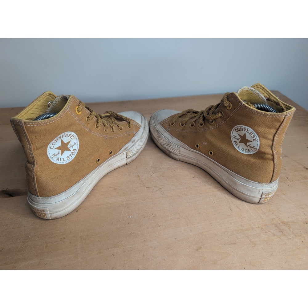 Converse Chuck Taylor All Star Hi Lift Platform Burnt Honey Womens 7.5 Casual